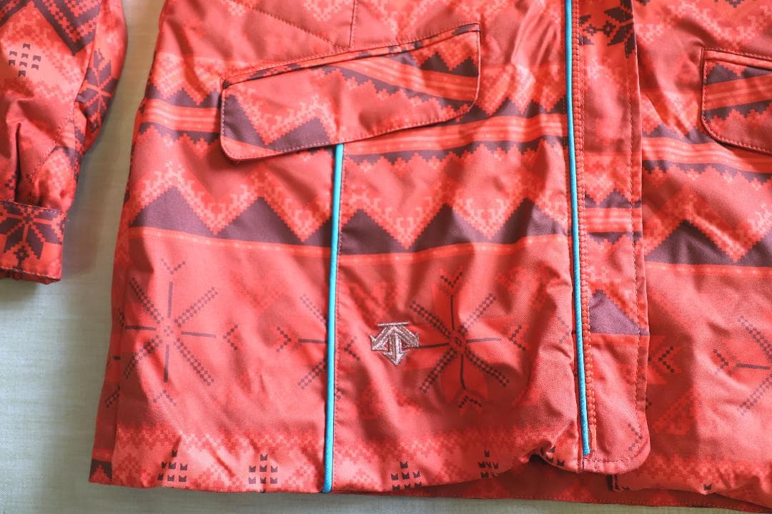 ■美品◆デサント スキーウエア レディース上下セット◆HEAT NAVI