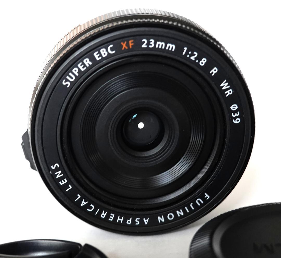 新品同様　FUJINON XF23ｍｍ F2.8 R WR 保護フィルター付き
