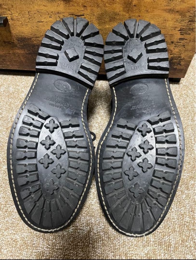 トリッカーズ　ウィングチップシューズ　27.5