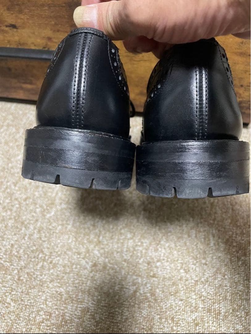 トリッカーズ　ウィングチップシューズ　27.5