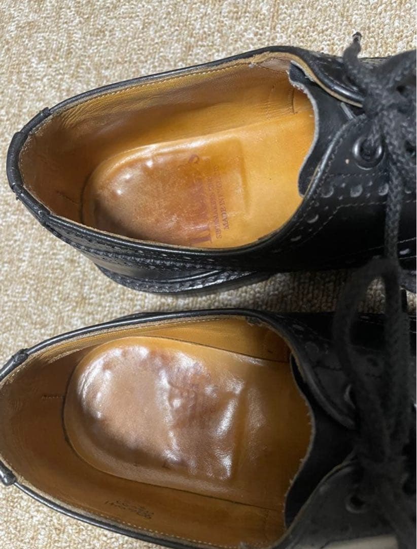 トリッカーズ　ウィングチップシューズ　27.5