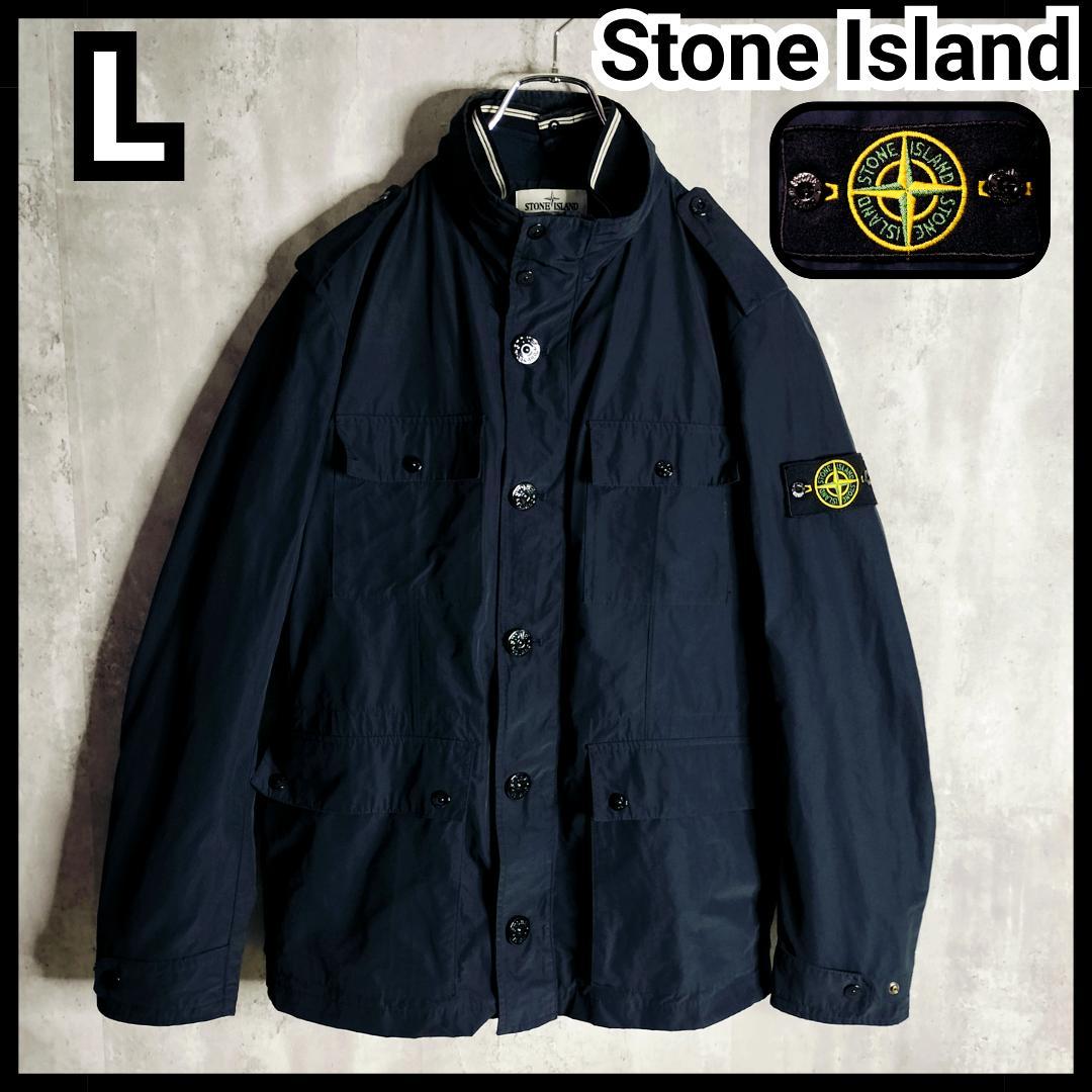 13SS ストーンアイランド マイクロレップス ミリタリージャケット M65 L