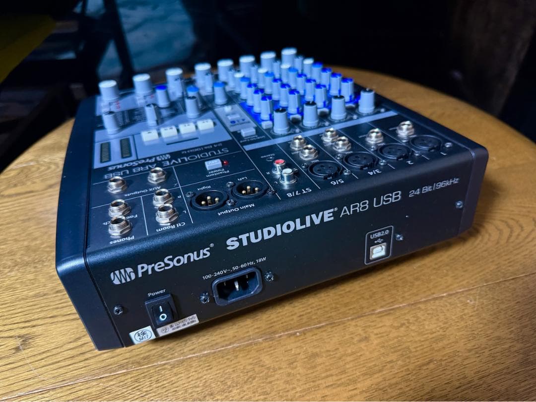 PreSonus StudioLive AR8 USB デジタルミキサーUSED