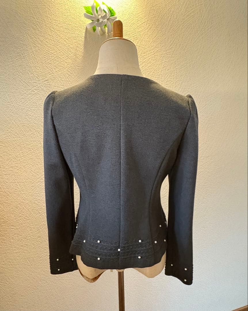 試着のみ⭐︎René カーディガン 34 トップス　グレー