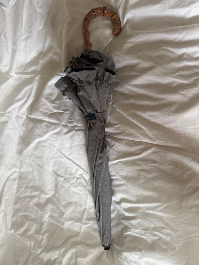 【芦屋ロサブラン】折りたたみ日傘【ダンガリーグレー】