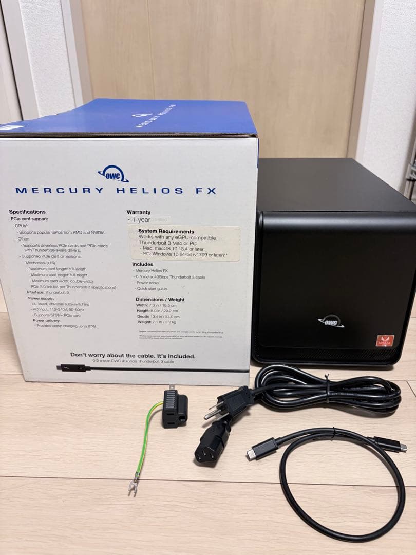 グラフィックボード・グラボ・ビデオカード user Mercury Helios FX+Radeon Vega 56