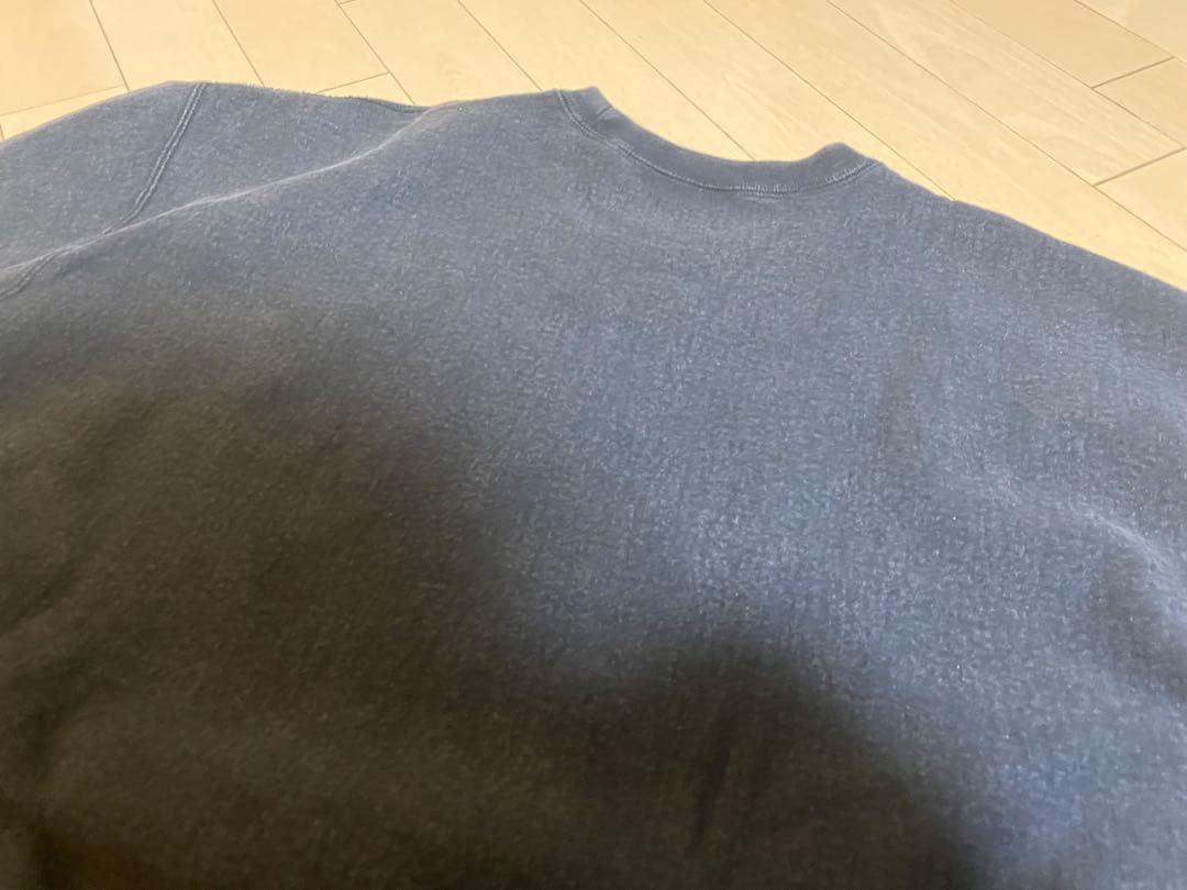 supreme 25ss washed boxlogo crewneck（黒）