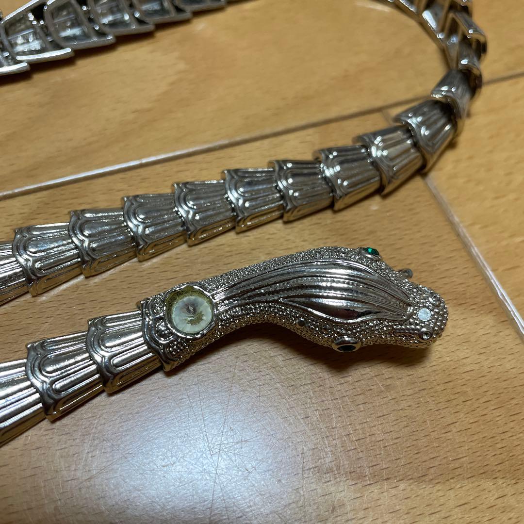 ヴィヴィアン・タム蛇デザイン ビンテージベルト