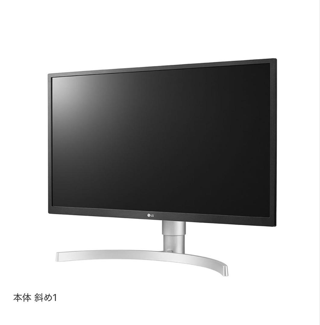 LG ゲーミングモニター/27型/4K 27UL550-W