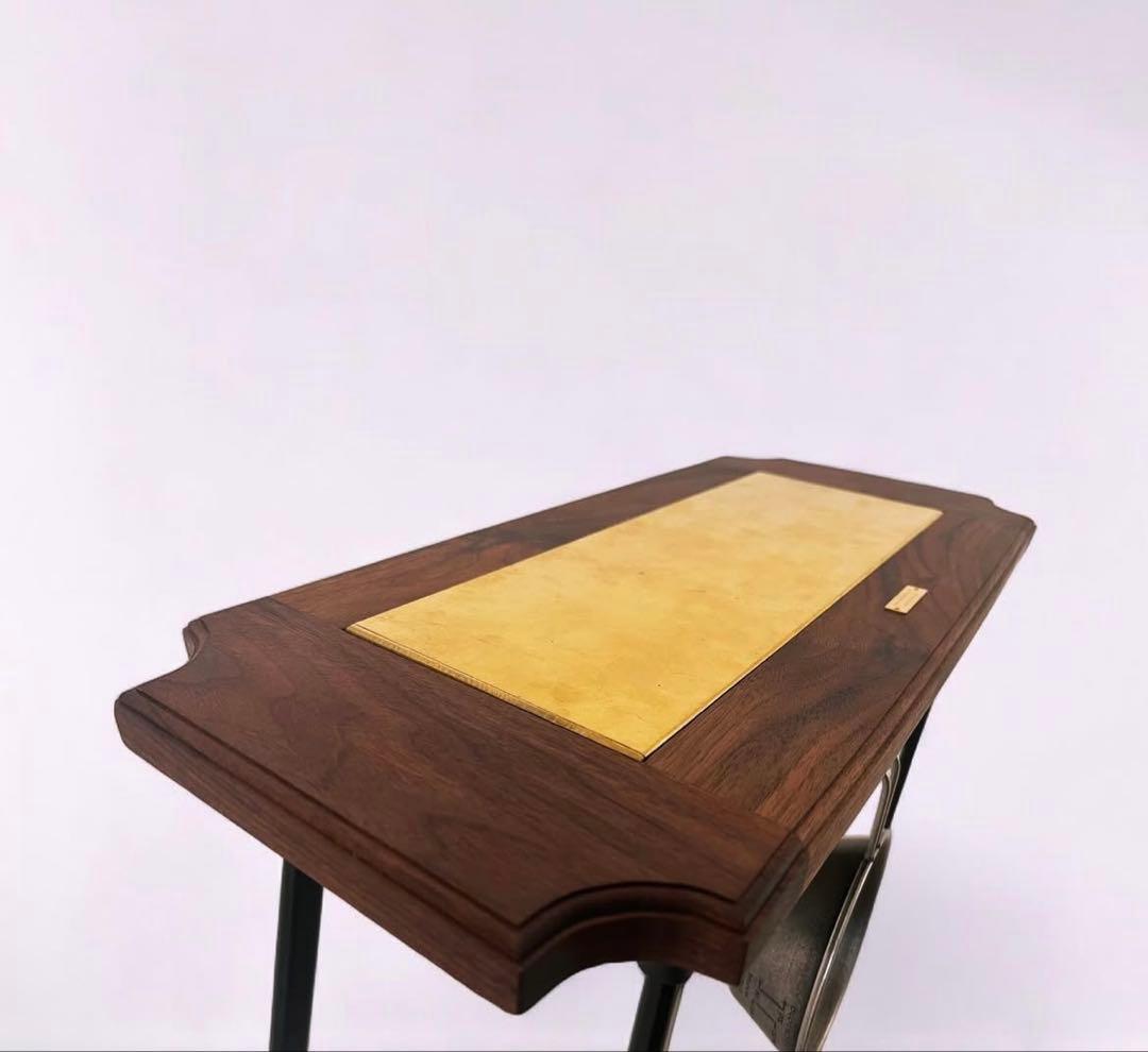 【outlet】ブラックウォールナット0.5ユニットサイドテーブル