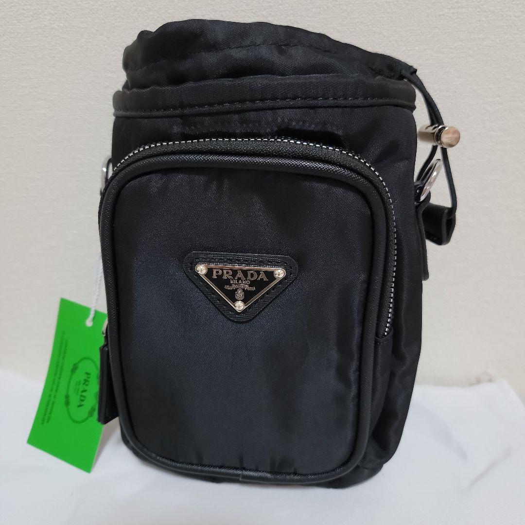 PRADA 黒 ナイロン ショルダーバッグ