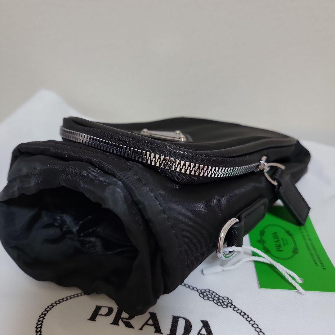 PRADA 黒 ナイロン ショルダーバッグ