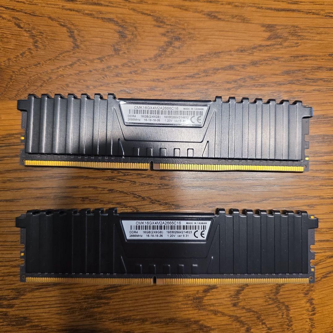 Vengeance LPX DDR4 メモリー 8GB×2 16GB