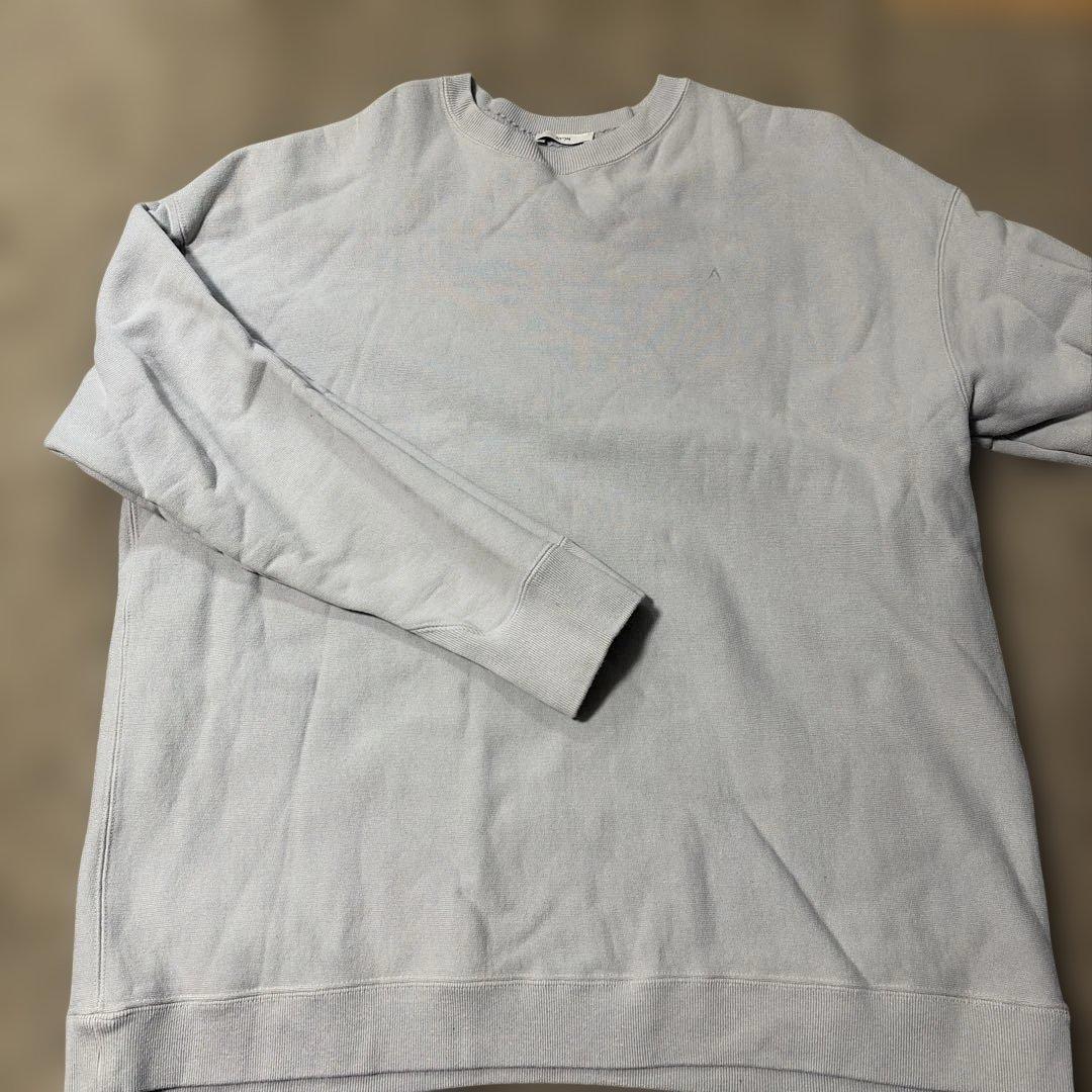 ATON ライトグレー スウェット サイズ06