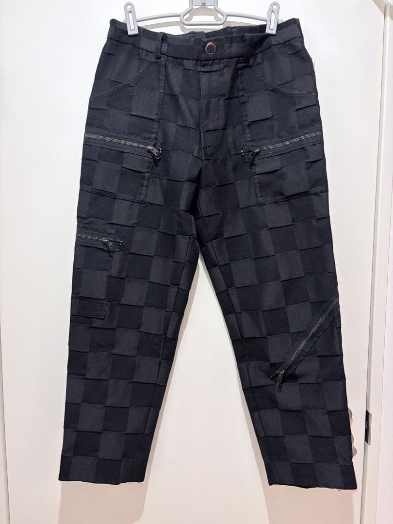 Number (N)ine 03AW カート期 チェック ボンテージパンツ