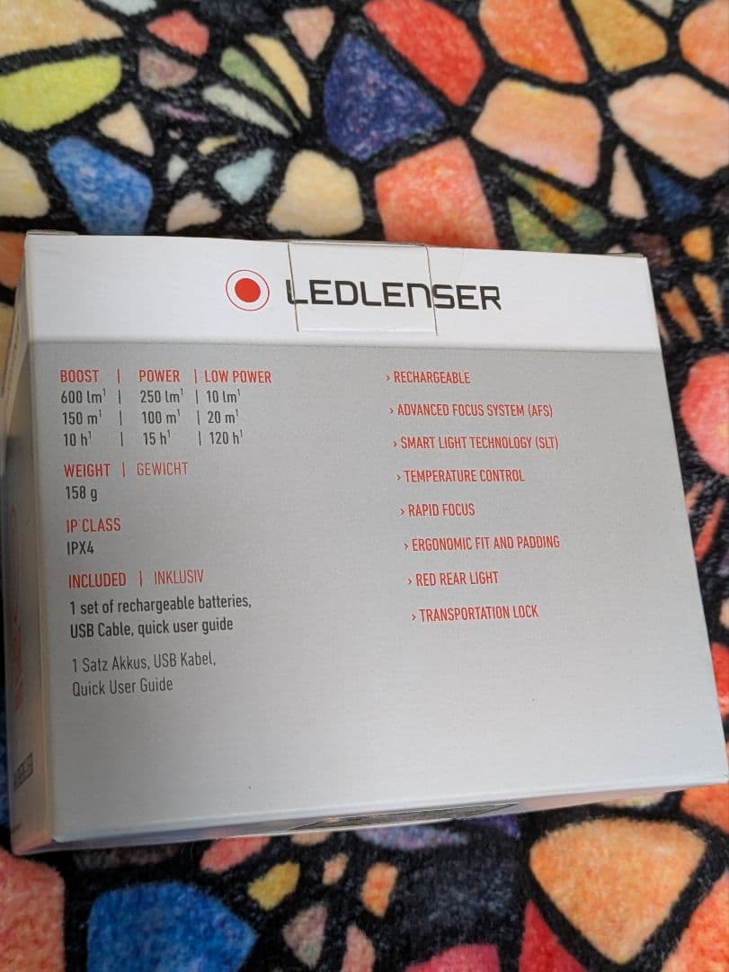 LED LENSER H8R ヘッドライト