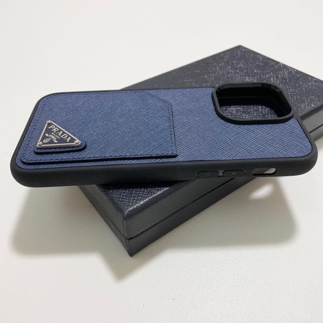 プラダ iPhone14 Pro Max スマホケース サフィアーノ 新品未使用