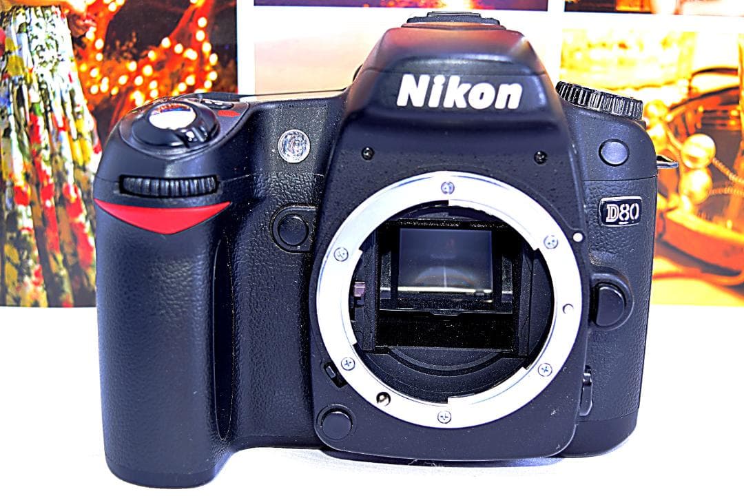 ✨入門モデル✨Nikon D80✨レンズセット✨カンタン操作✨ブラック✨ニコン