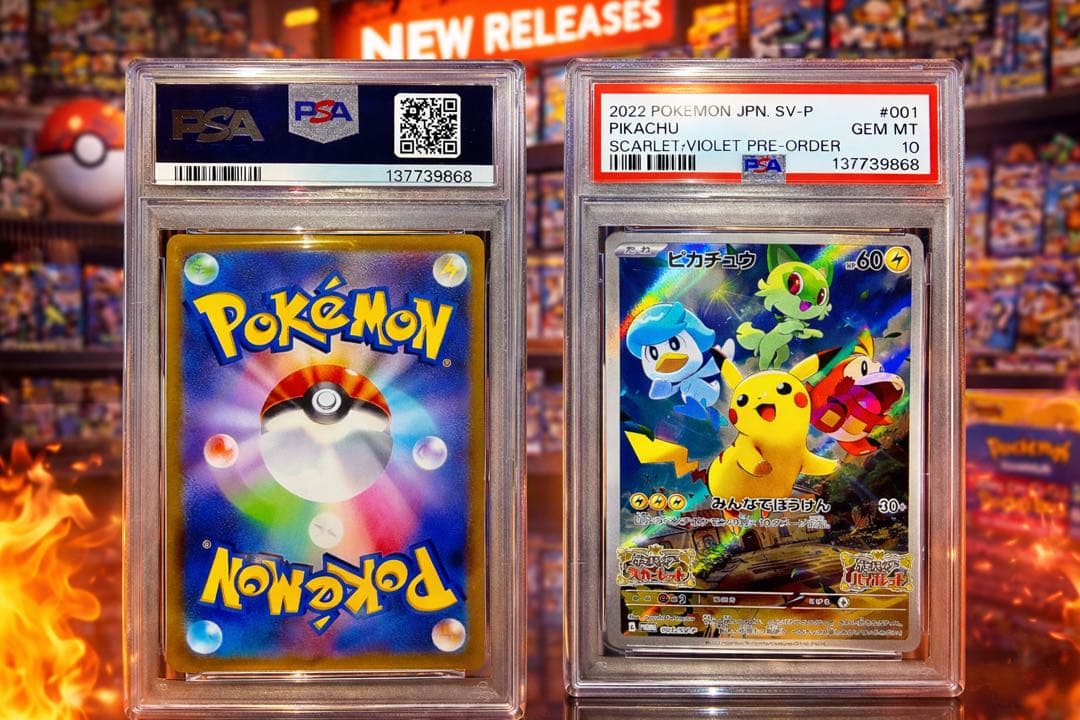 2022 ピカチュウ ポケモンカード #001 PSA10