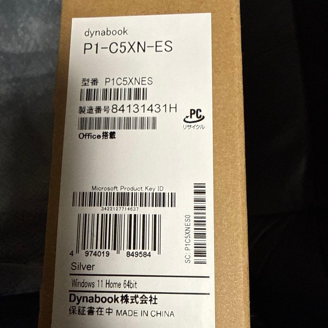 dynabook P1-C5XN-ES シルバー
