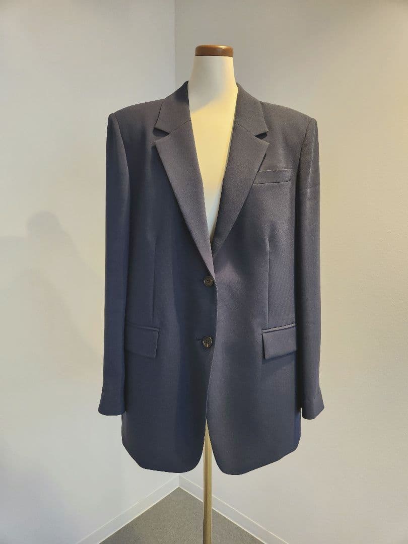 今季セオリーオーバーサイズジャケット2サイズ　ネイビー