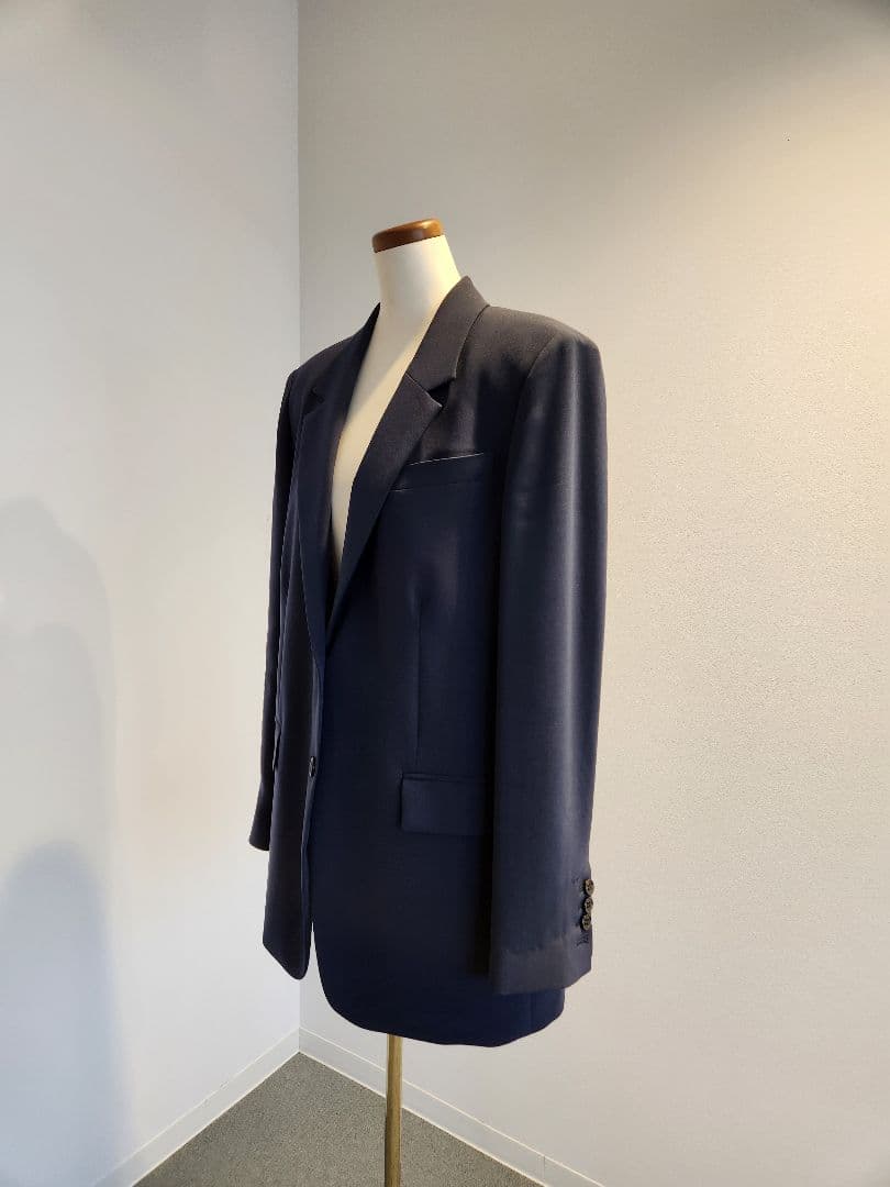 今季セオリーオーバーサイズジャケット2サイズ　ネイビー