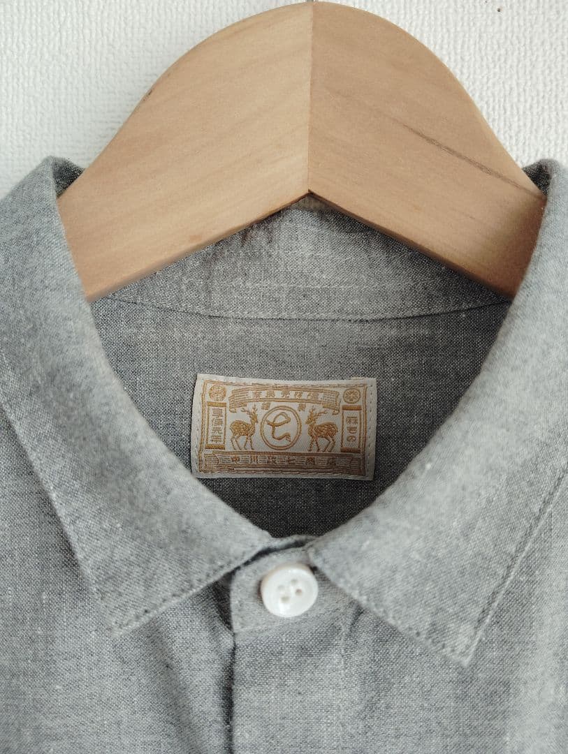 中川政七商店　ラグランワークシャツ