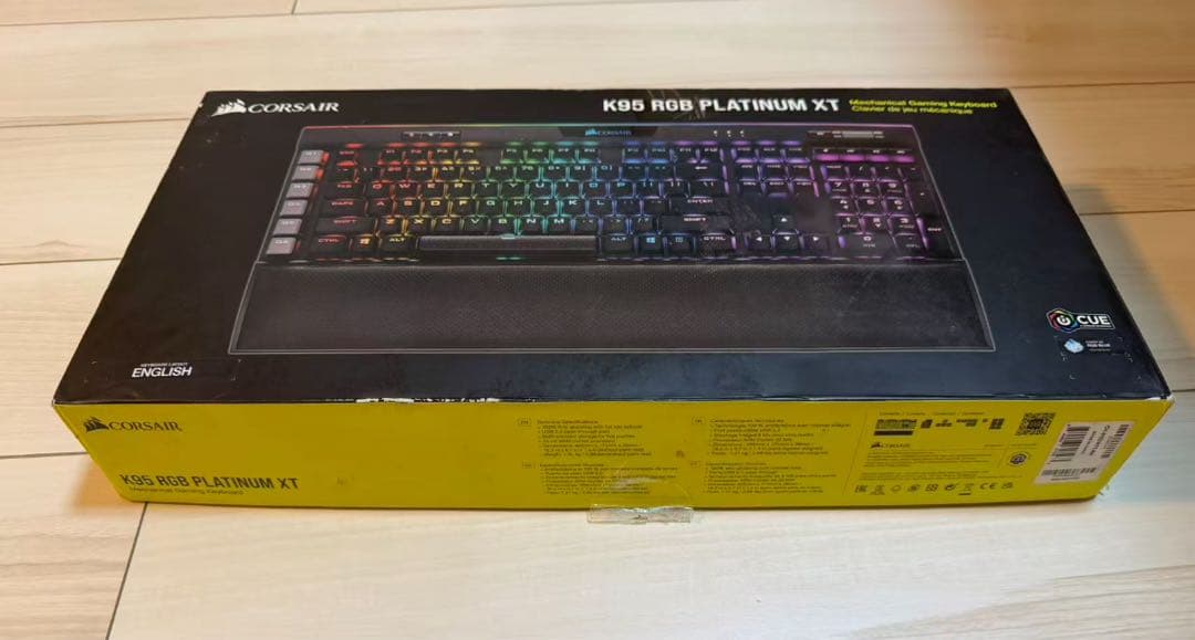 K95 RGB PLATINUM XT メカニカルゲーミングキーボード —
