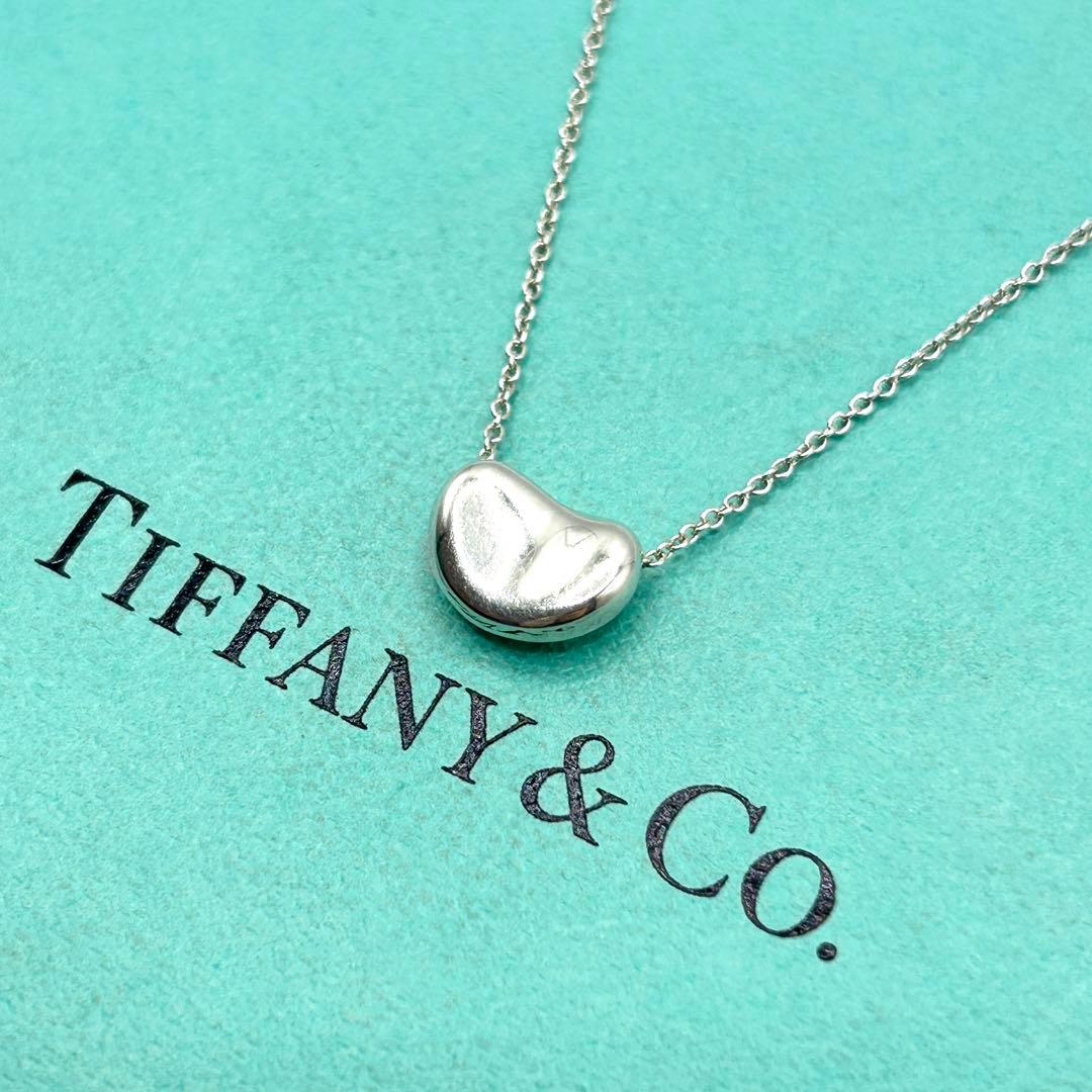 美品　ティファニー　ビーンズ　ネックレス　シルバー　925