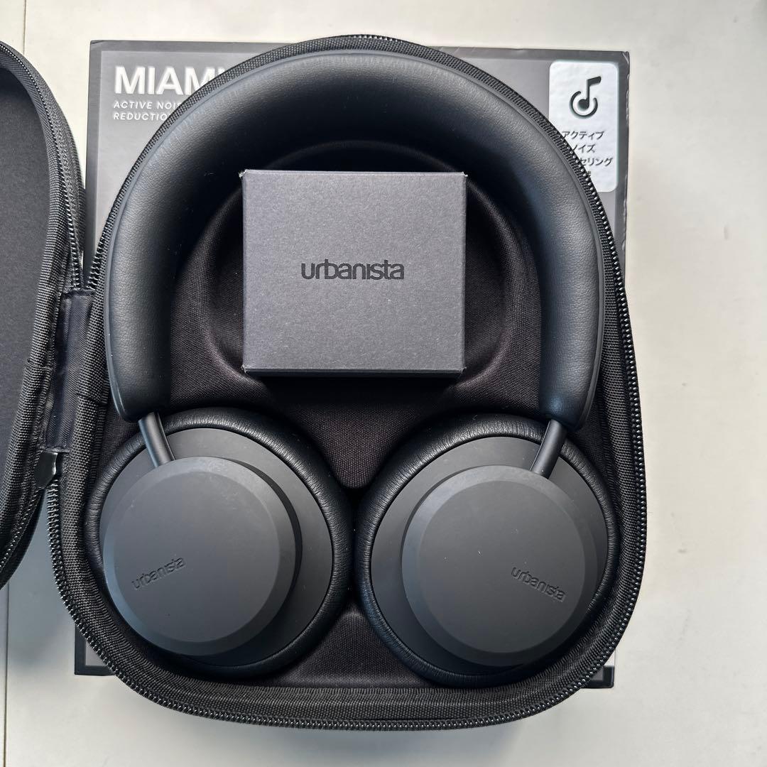 urbanista MIAMI ワイヤレスヘッドホン ブラック
