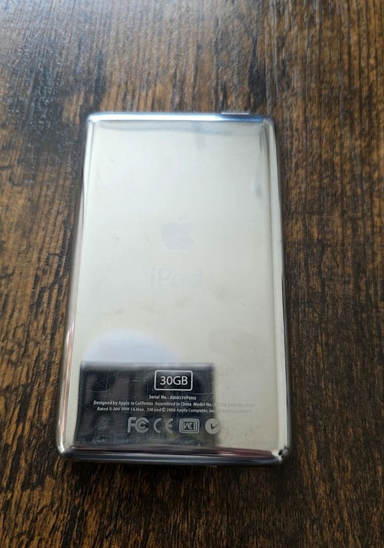 Apple iPod 30GB デジタルオーディオプレーヤー