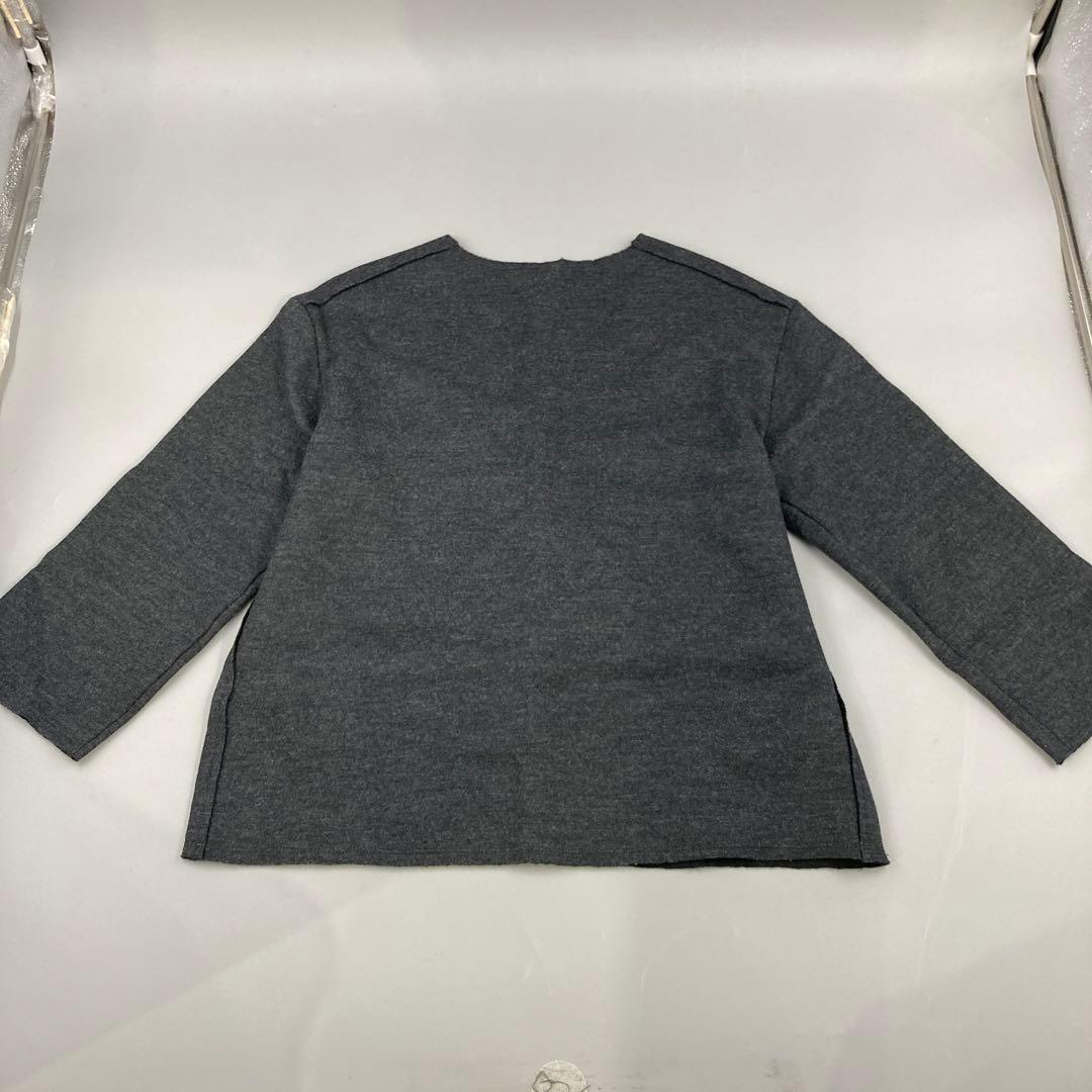 ★美品 ザロウ 長袖 カットソー グレー系 USA製 メンズ レディース