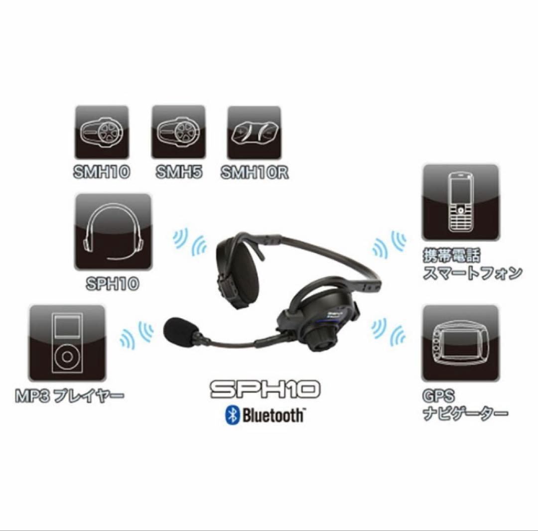 未使用 セナ SENA SPH10 Bluetooth ワイヤレスヘッドセット