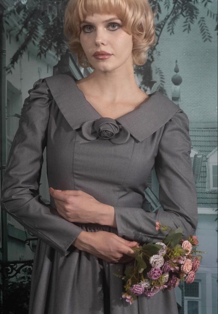 ワンピース mayo suzuki Classical rose dress