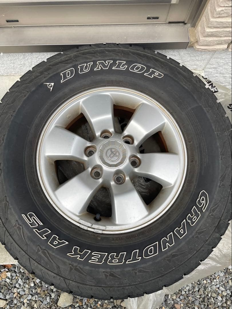 DUNLOP GRANDTREK AT5 265/70R16 タイヤホイール