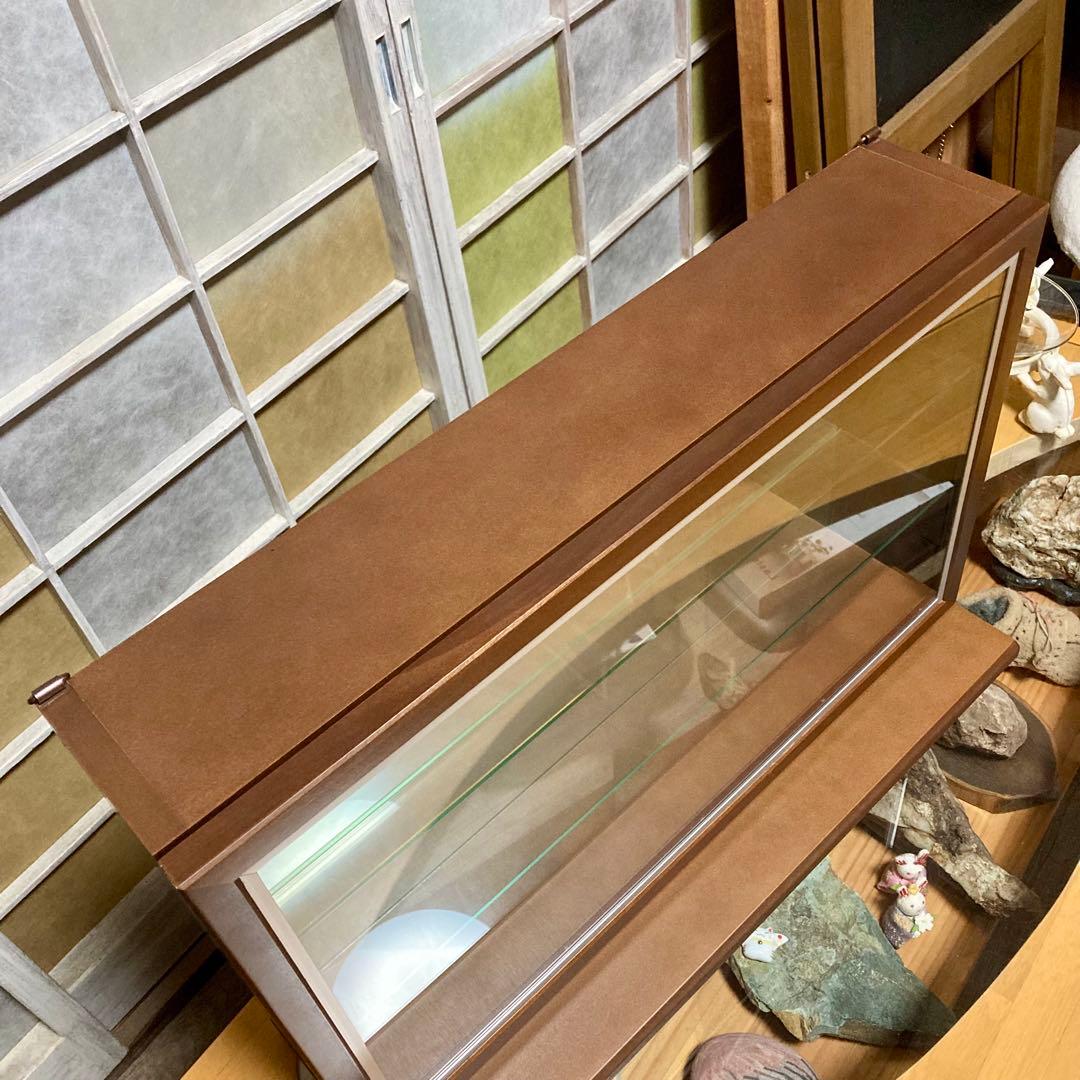 塩川光明堂 コレクションケース カルトーネ AL-A DB ガラスケース