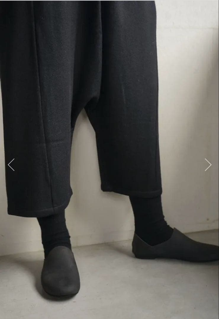 evameva wool sarrouel pants 【未使用】