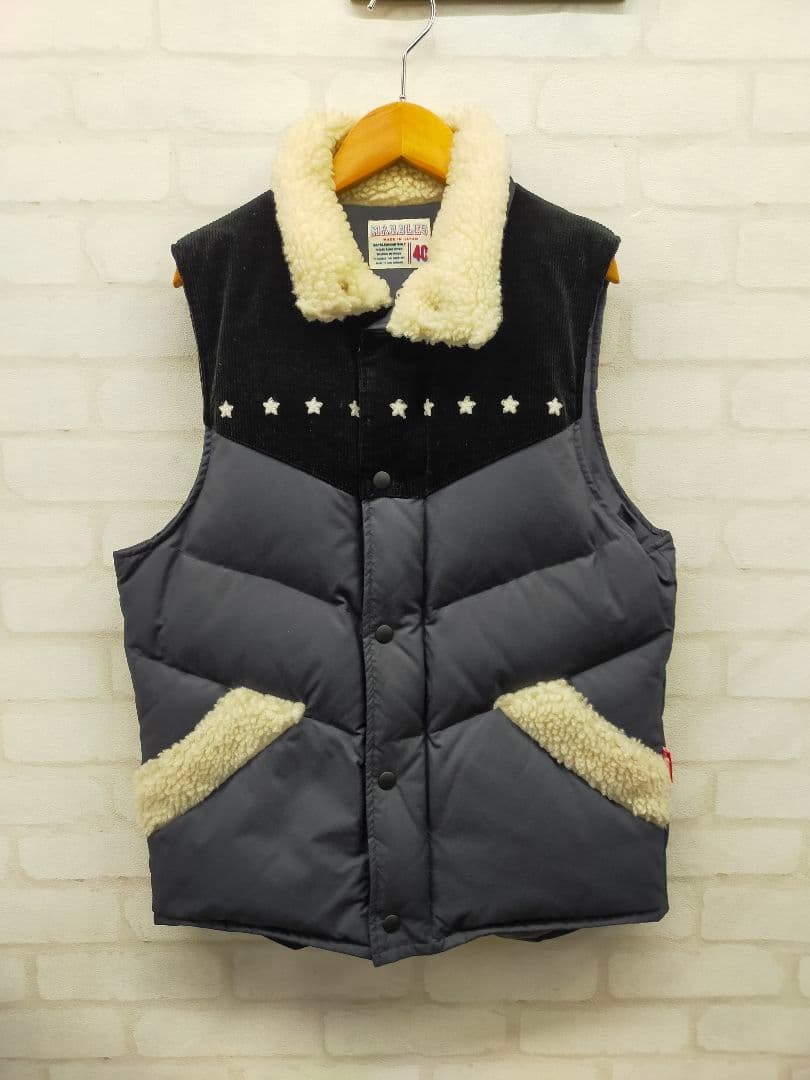 MARBLES（マーブルズ）木村拓哉さん着用モデル　ダウンベスト　キムタク