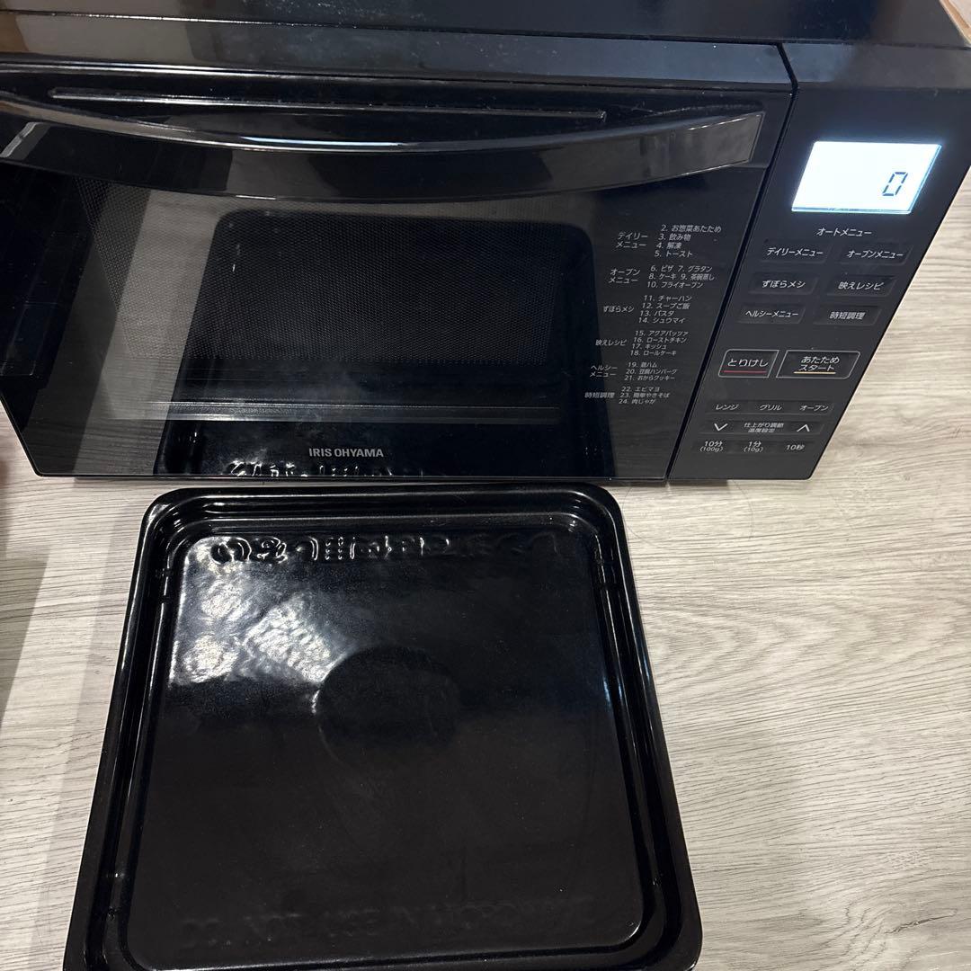 最終価格23年製　オーブンレンジ　KOM-F1810-B アイリスオーヤマ