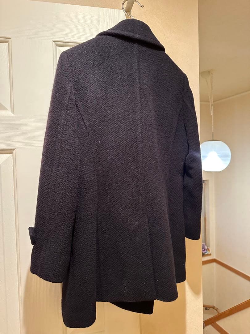 ★Aquascutum★アクアスキュータム★アンゴラ★ピーコート★