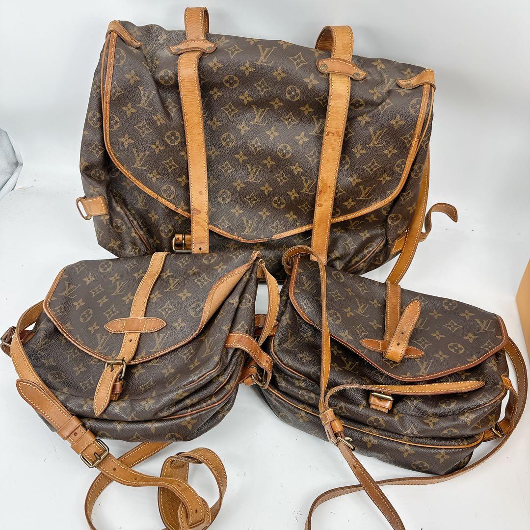 ルイヴィトン　ソミュール30 ソミュール43 計3点おまとめ　正規品