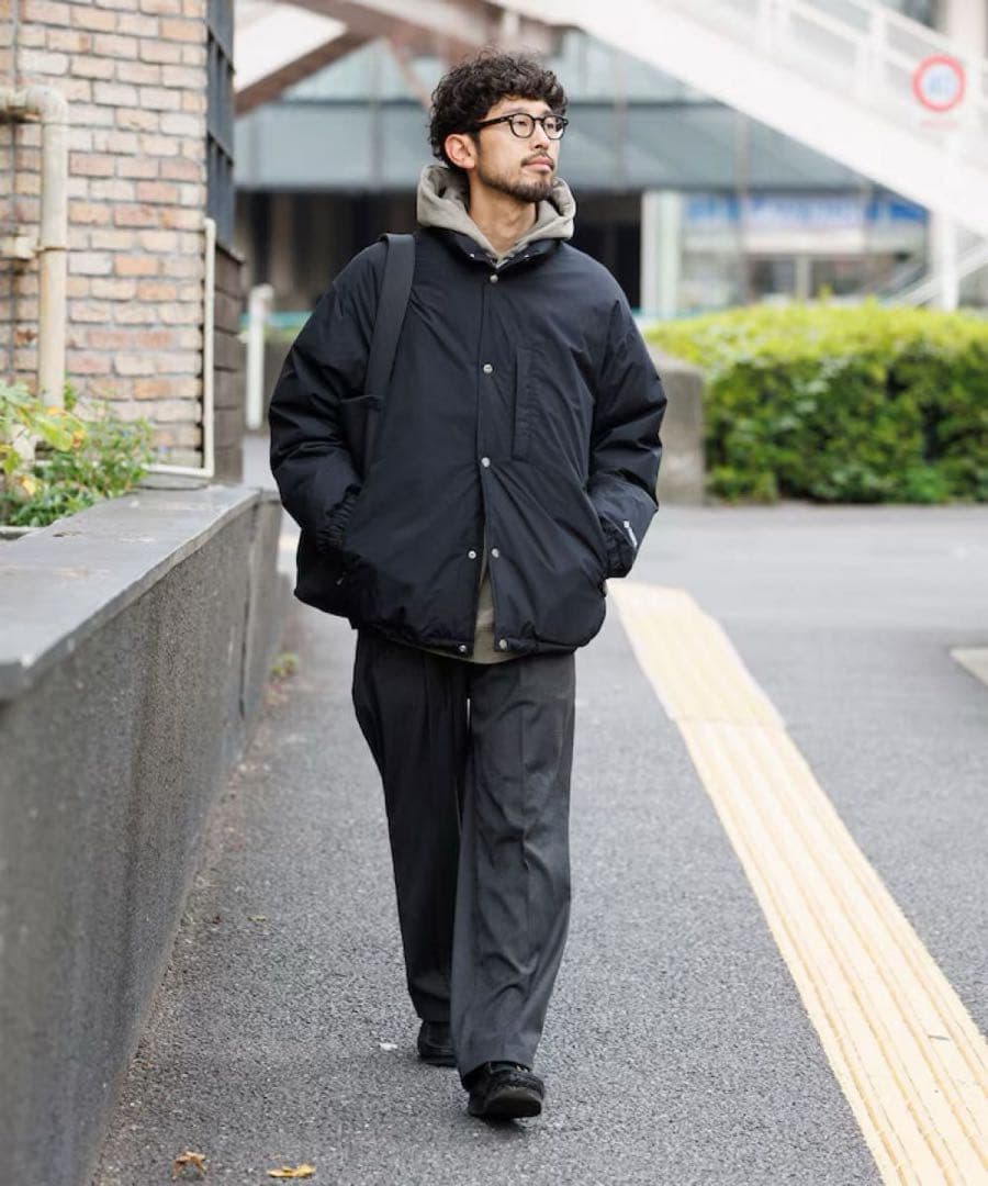 専用 美品プラスフェニックス 別注 ゴアテックス スナップ ダウンジャケット S