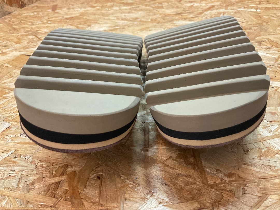 美品 The Sandalman ビーチワイド スエード/レザー サンダル 8