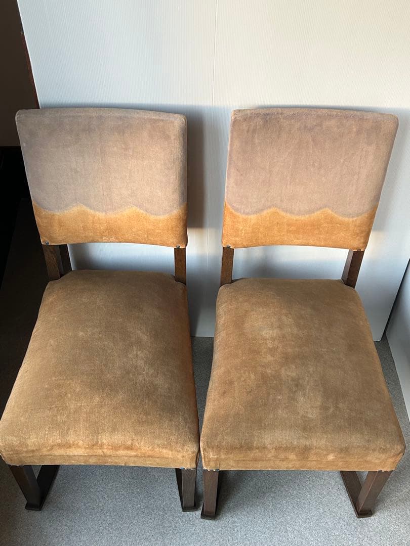 ヴィンテージ　チェア　2脚　椅子 昭和レトロ　クラシック　アンティーク