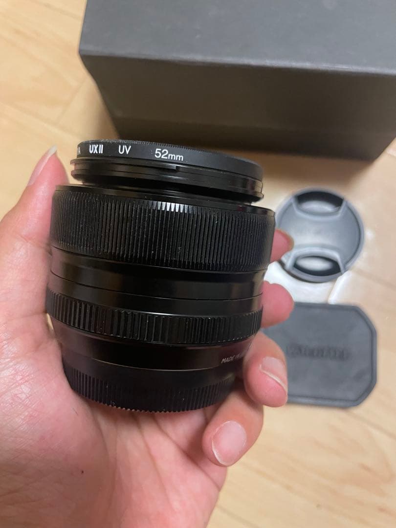 富士フィルム XF 35mm f1.4 単焦点レンズ　保護フィルタ付　中古美品