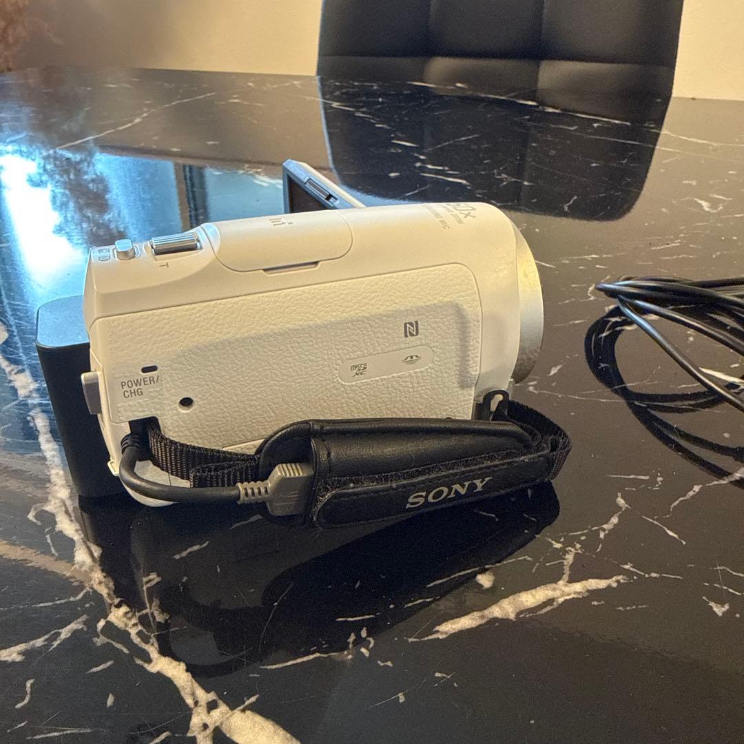 SONY HD 1080 ビデオカメラ 本体 ホワイト