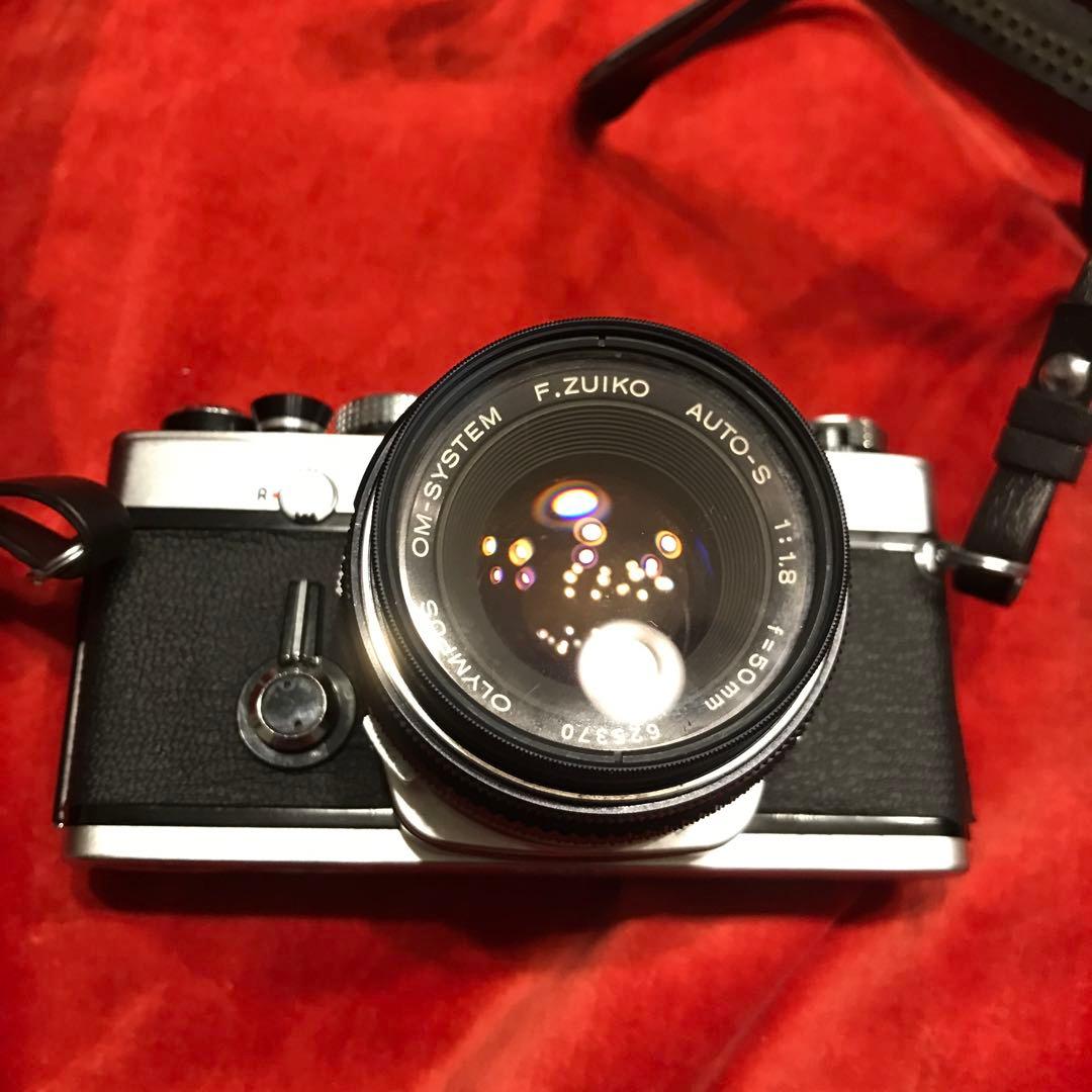 美品　動作良好　olympus om-1 オリンパス フィルムカメラ　レンズ付