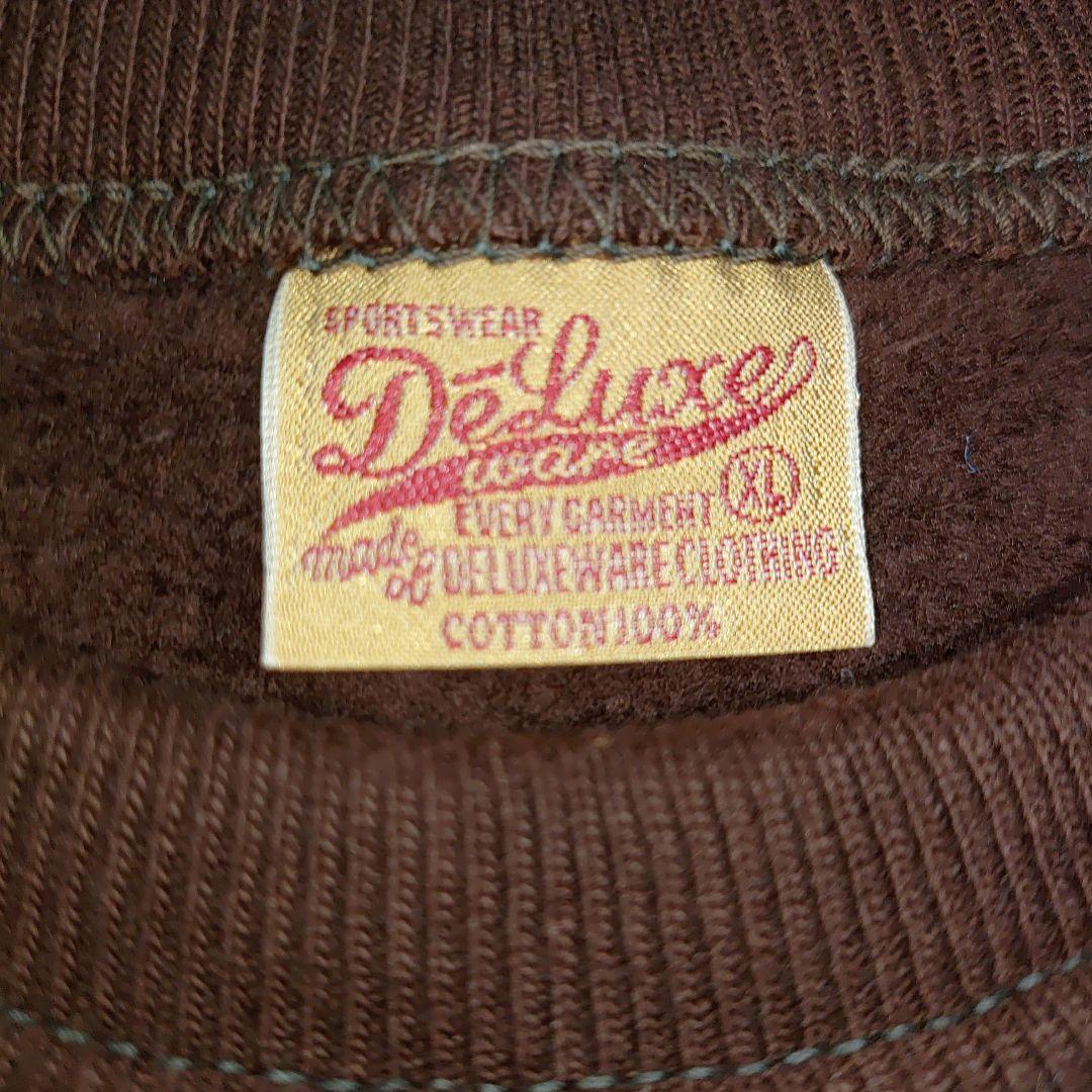 デラックスウェア S101-21ドリップレッド スエット XL