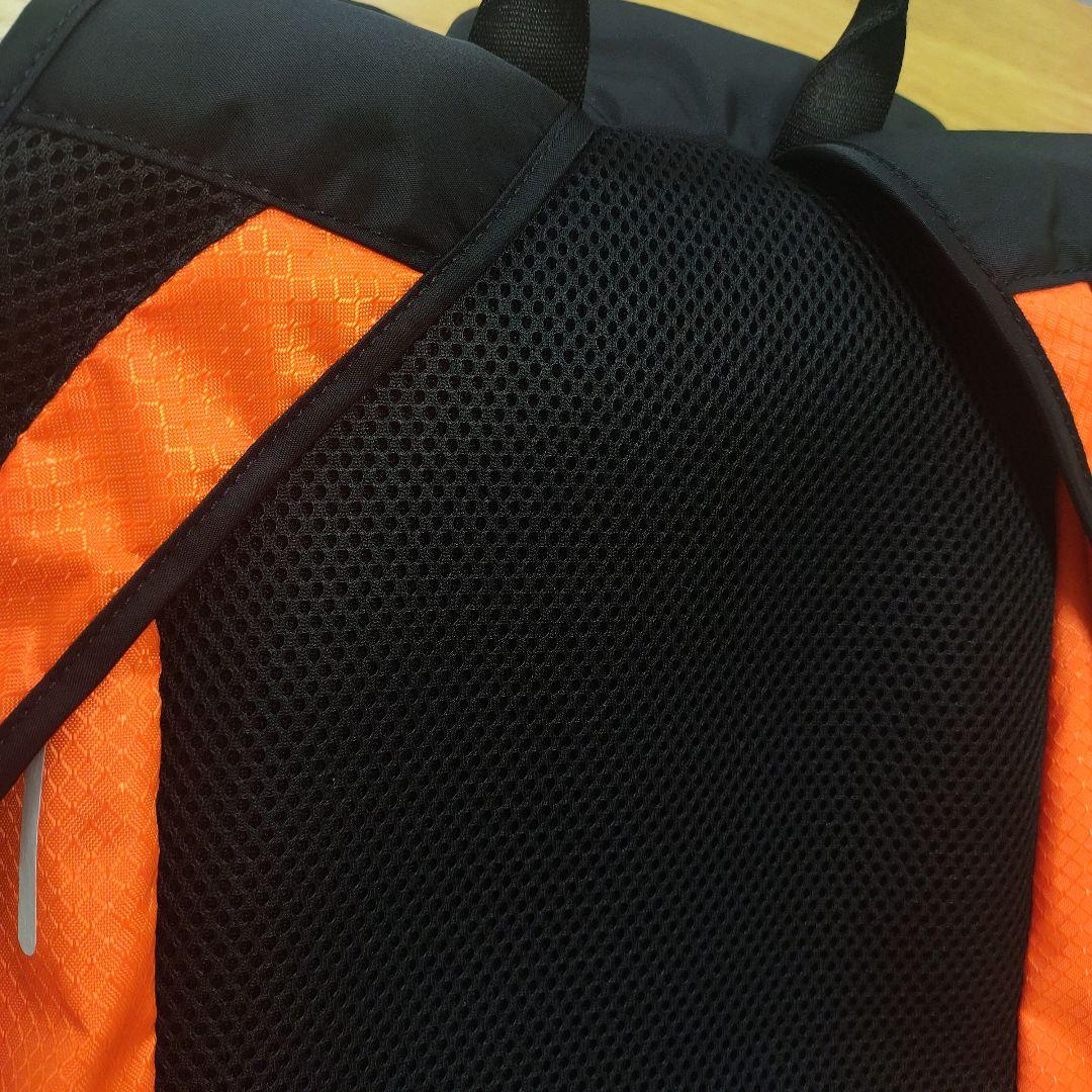 ヴィヴィ=ウエストエンド専用　EA7 バスケットボール用リュック オレンジ迷彩