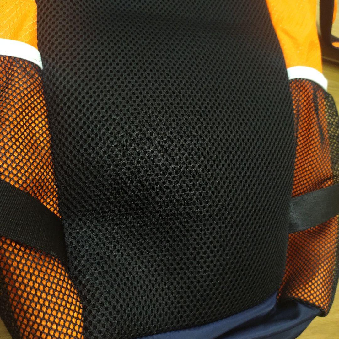 ヴィヴィ=ウエストエンド専用　EA7 バスケットボール用リュック オレンジ迷彩